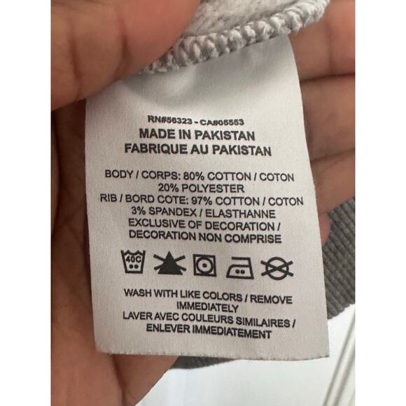 Nike Sweatshirt Womens XS Gray Phoenix Crewneck Fleece Oversized Center Swoosh - Picture 5 of 6